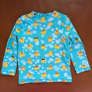 POSH PEANUT Ducky Rashguard, 2T